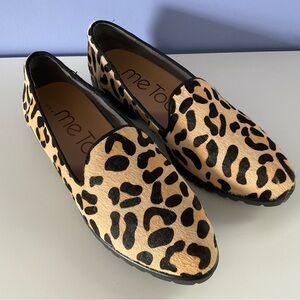 Animal Print Loafers Me Too CARIO Leopard Cheetah